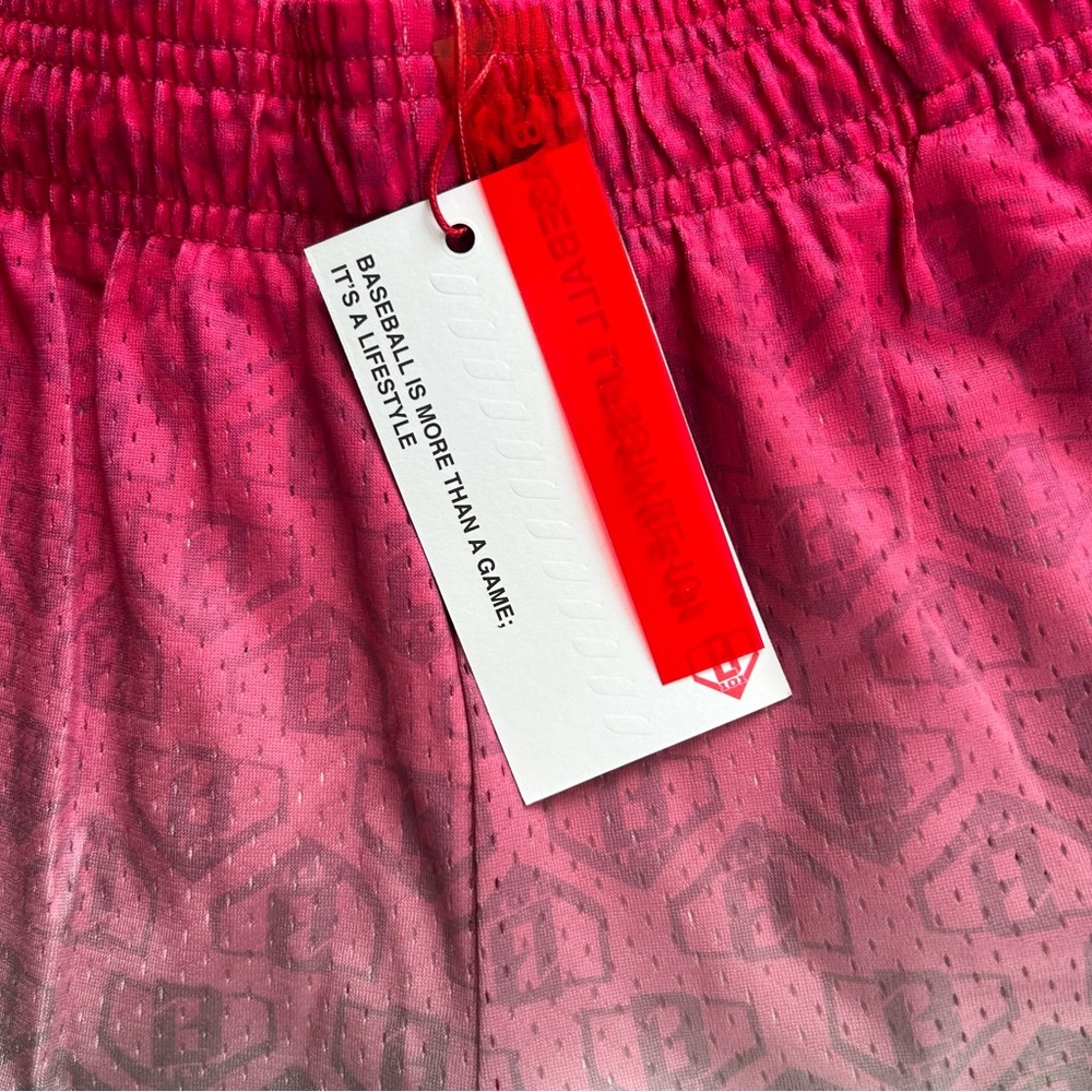 Youth Large Baseball 101 BL101 gradient shorts watermelon - Picture 3 of 5